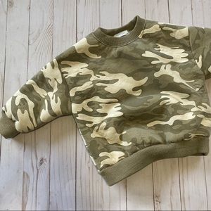 OOTT BEBE Military Sweatshirt